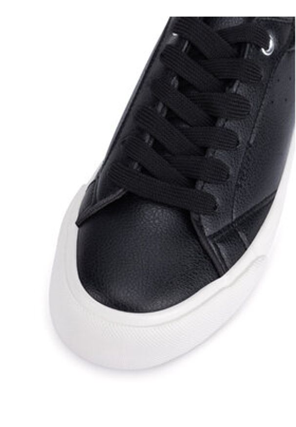Jenny - JENNY Sneakersy WFA3025-1 Czarny. Kolor: czarny. Materiał: skóra