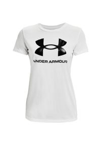 Koszulka damska Under Armour Live Sportstyle Graphic biała. Kolor: biały