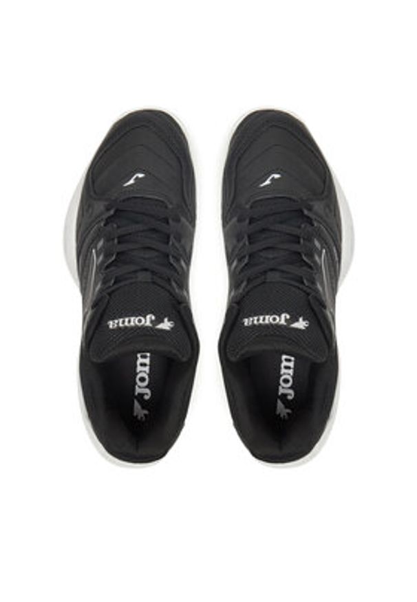 Joma Buty do tenisa Master 1000 2501 TM10LS2501C Czarny. Kolor: czarny. Materiał: skóra. Sport: tenis