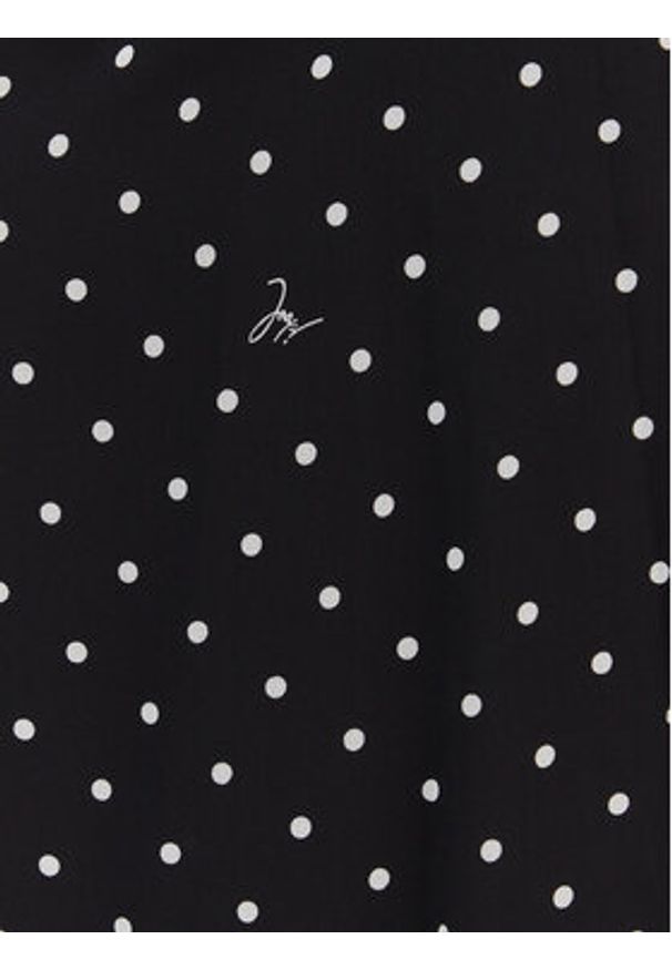 JOOP! Sukienka codzienna Dot 30100092 Czarny Regular Fit. Okazja: na co dzień. Kolor: czarny. Materiał: syntetyk. Typ sukienki: proste. Styl: casual