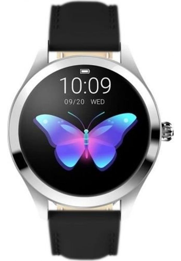 Smartwatch Rubicon KW10 Czarny (RNAE36SIBX05AX). Rodzaj zegarka: smartwatch. Kolor: czarny