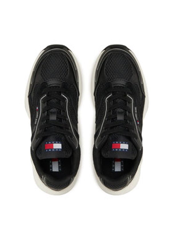 Tommy Jeans Sneakersy The Coney EN0EN02674 Czarny. Kolor: czarny. Materiał: materiał