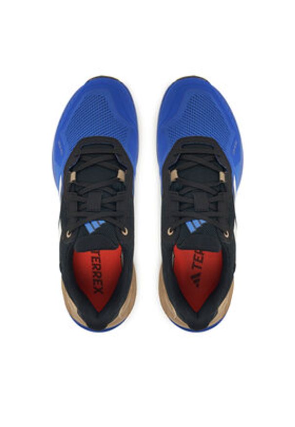 Adidas - adidas Trekkingi Terrex Soulstride RAIN.RDY Trail JR7068 Niebieski. Kolor: niebieski. Materiał: materiał. Model: Adidas Terrex. Sport: turystyka piesza