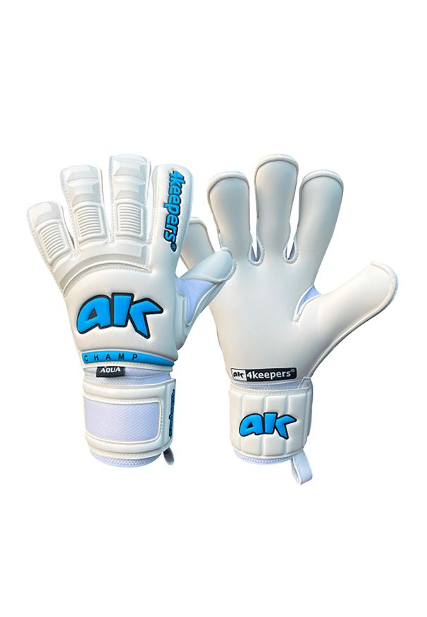 4KEEPERS - Rękawice bramkarskie 4Keepers Champ Aqua VI. Kolor: biały