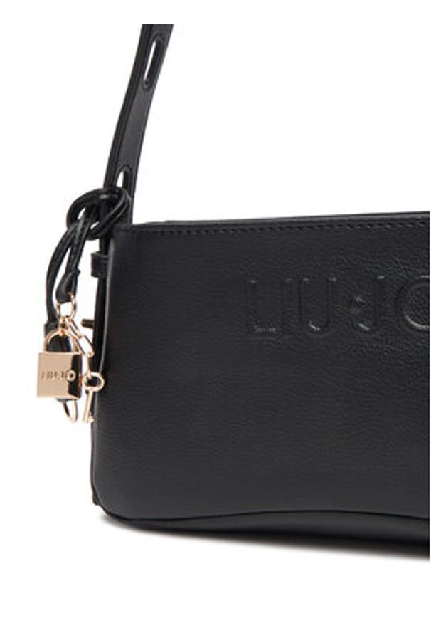 Liu Jo Torebka Esc Crossbody AF5083 E0037 Czarny. Kolor: czarny. Materiał: skórzane