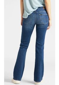 Lee - LEE HOXIE SKINNY BOOT DAMSKIE SPODNIE JEANSOWE DARK LEN L530QDBE