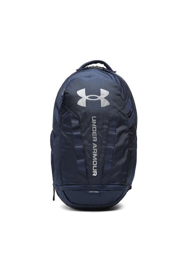 Under Armour Plecak UA Hustle 5.0 Backpack 1361176-408 Granatowy. Kolor: niebieski. Materiał: materiał