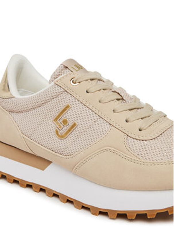 Liu Jo Sneakersy Evelyn 915 4A5721 TX081 Beżowy. Kolor: beżowy. Materiał: skóra