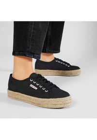 Superga Espadryle 2730 Cotropew S00CF20 Czarny. Kolor: czarny. Materiał: materiał #6