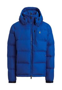 Polo Ralph Lauren Kurtka puchowa 710968278008 Niebieski Regular Fit. Typ kołnierza: polo. Kolor: niebieski. Materiał: syntetyk #4