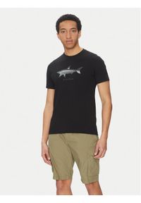 PAUL & SHARK - Paul&Shark T-Shirt 25411071 Czarny Regular Fit. Kolor: czarny. Materiał: bawełna