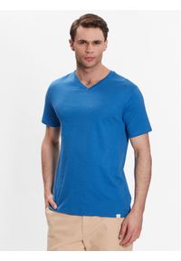 United Colors of Benetton - United Colors Of Benetton T-Shirt 3U53J4231 Niebieski Regular Fit. Kolor: niebieski. Materiał: bawełna