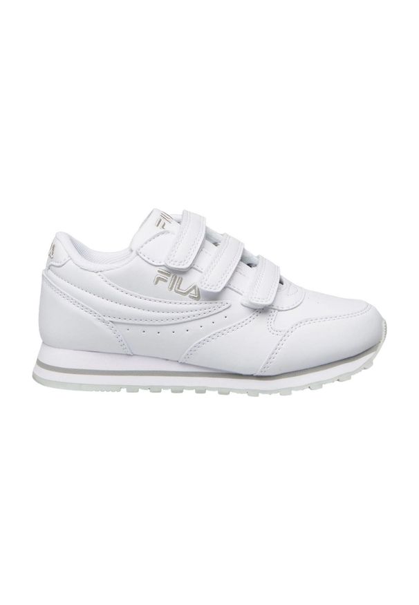 Buty do chodzenia dla dzieci Fila Orbit Velcro Low. Kolor: biały. Sport: turystyka piesza