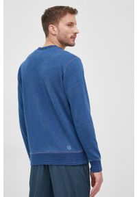 Pepe Jeans bluza bawełniana DINDIGO męska gładka. Kolor: niebieski. Materiał: bawełna. Wzór: gładki #2