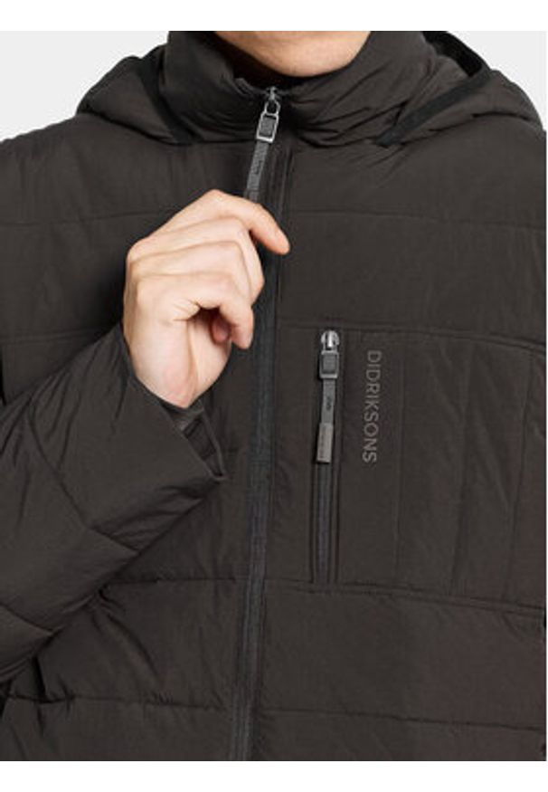 Didriksons Kurtka zimowa Jona Usx Jkt 504923 Czarny Regular Fit. Kolor: czarny. Materiał: syntetyk. Sezon: zima