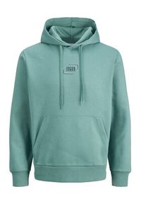 Jack & Jones Bluza Corp 12268422 Niebieski Regular Fit. Kolor: niebieski. Materiał: bawełna #6