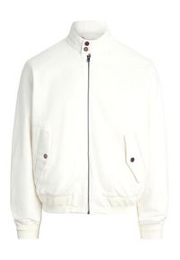 Polo Ralph Lauren Kurtka bomber 710970569002 Biały Regular Fit. Typ kołnierza: polo. Kolor: biały. Materiał: bawełna #2