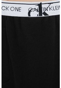 Calvin Klein Underwear spodnie piżamowe ck one damskie kolor czarny. Kolor: czarny. Materiał: dzianina