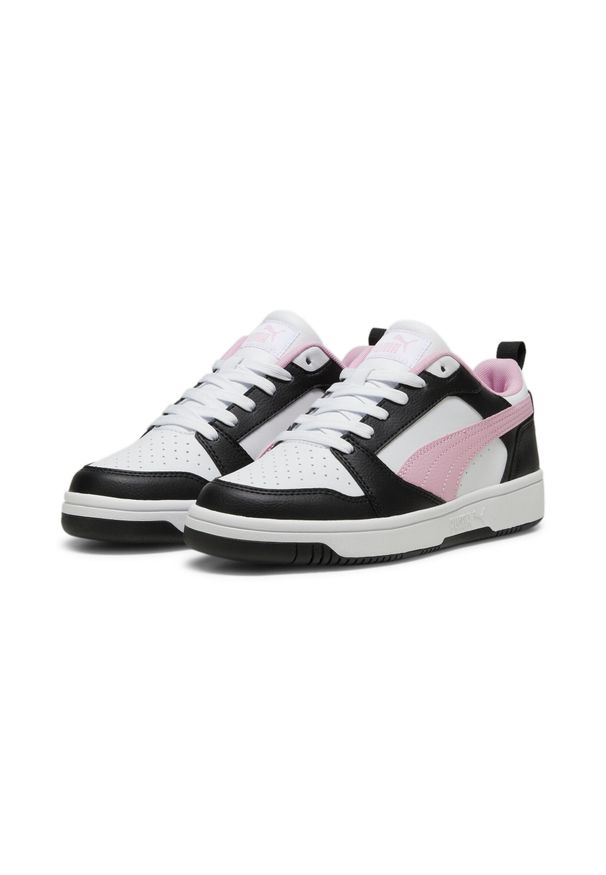 Puma - Buty do chodzenia męskie PUMA Rebound V6 Low. Kolor: czarny, różowy, wielokolorowy. Sport: turystyka piesza