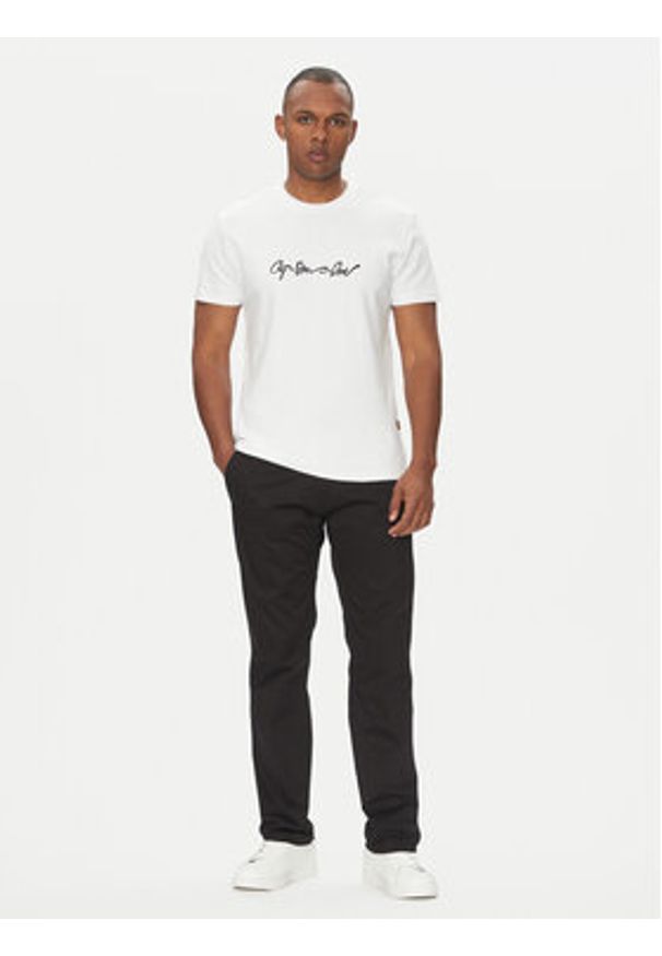 G-Star RAW - G-Star Raw Chinosy Mosa D25547-5126 Czarny Straight Fit. Kolor: czarny. Materiał: bawełna