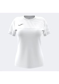 Koszulka do tenisa damska Joma Montreal. Kolor: biały. Sport: tenis