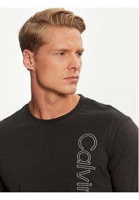 Calvin Klein Performance T-Shirt 00GMF4K113 Czarny Regular Fit. Kolor: czarny. Materiał: bawełna