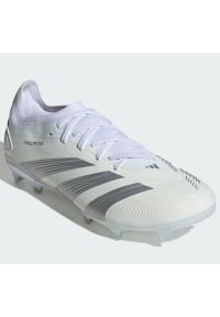 Adidas - Buty piłkarskie adidas Predator Pro Fg M IG7778 białe. Zapięcie: sznurówki. Kolor: biały. Materiał: syntetyk. Sport: piłka nożna #2