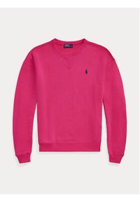Polo Ralph Lauren Bluza 211935582014 Różowy Regular Fit. Typ kołnierza: polo. Kolor: różowy. Materiał: bawełna