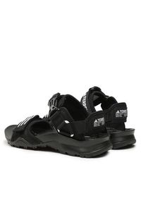 Adidas - adidas Sandały Terrex Cyprex Ultra DLX Sandals HP8651 Czarny. Kolor: czarny. Materiał: materiał