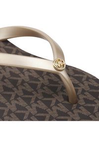 MICHAEL Michael Kors Japonki Jinx Flip Flop 40S1JIFA1Q Złoty. Kolor: złoty