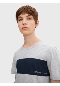 Tom Tailor Denim T-Shirt 1033037 Szary Regular Fit. Kolor: szary. Materiał: bawełna, denim #3