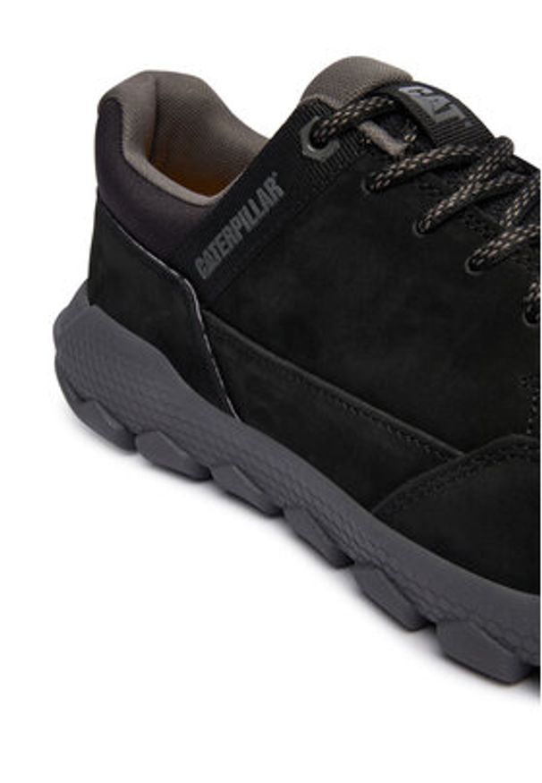 CAT Footwear Sneakersy Hex Lite Cruise Mid P726401 Czarny. Kolor: czarny. Materiał: nubuk, skóra