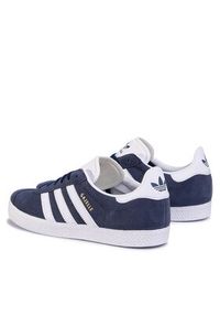 Adidas - adidas Sneakersy Gazelle J BY9144 Granatowy. Kolor: niebieski. Materiał: skóra, zamsz #7