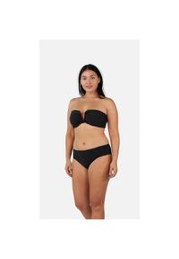 Damski top do kostiumu kąpielowego Barts Solid Bandeau. Kolor: czarny