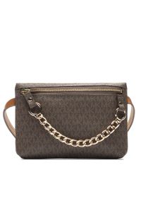 Saszetka nerka MICHAEL Michael Kors. Kolor: brązowy. Materiał: skóra #1