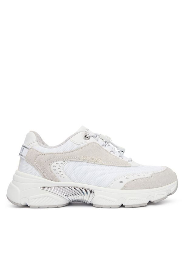 Guess Sneakersy FLPIME FAB12 Biały. Kolor: biały. Materiał: materiał