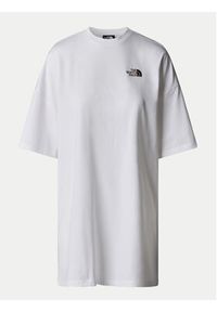 The North Face Sukienka codzienna Simple Dome NF0A87NF Biały Relaxed Fit. Okazja: na co dzień. Kolor: biały. Materiał: bawełna. Typ sukienki: proste. Styl: casual