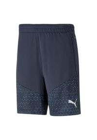Szorty Puma Team Cup. Kolor: fioletowy, niebieski, wielokolorowy, różowy. Sport: fitness #1