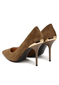 Love Moschino - LOVE MOSCHINO Szpilki JA10459G1PJA0218 Czarny. Kolor: czarny. Materiał: skóra. Obcas: na szpilce #5