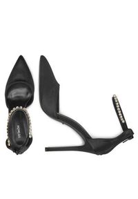 DeeZee Szpilki HT92931-A232 Czarny. Kolor: czarny. Materiał: materiał. Obcas: na szpilce #3