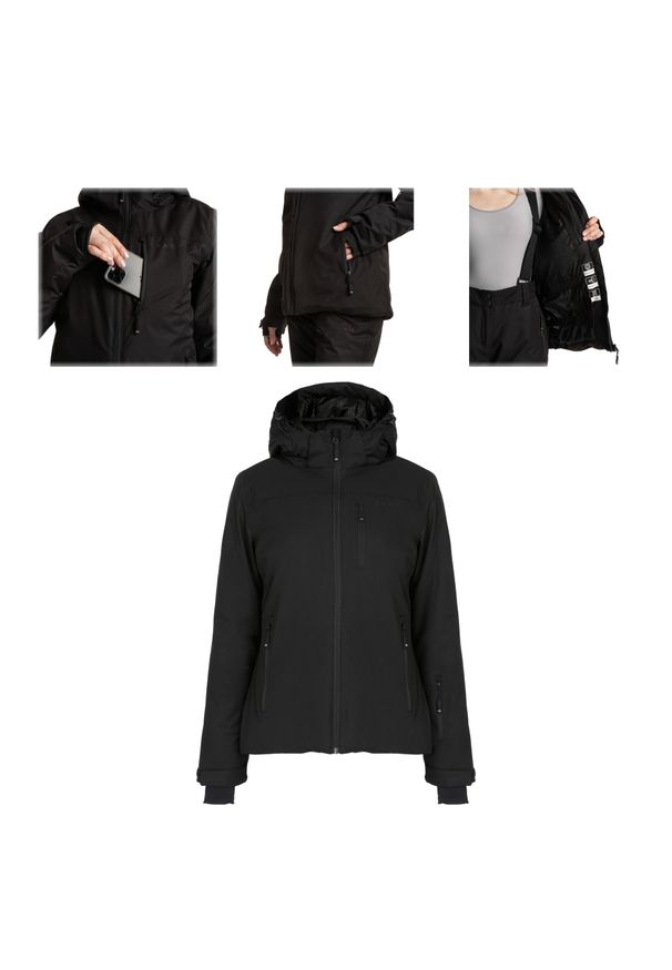 Kurtka narciarska damska KADVA Edge X Jacket. Kolor: czarny. Sezon: zima. Sport: narciarstwo