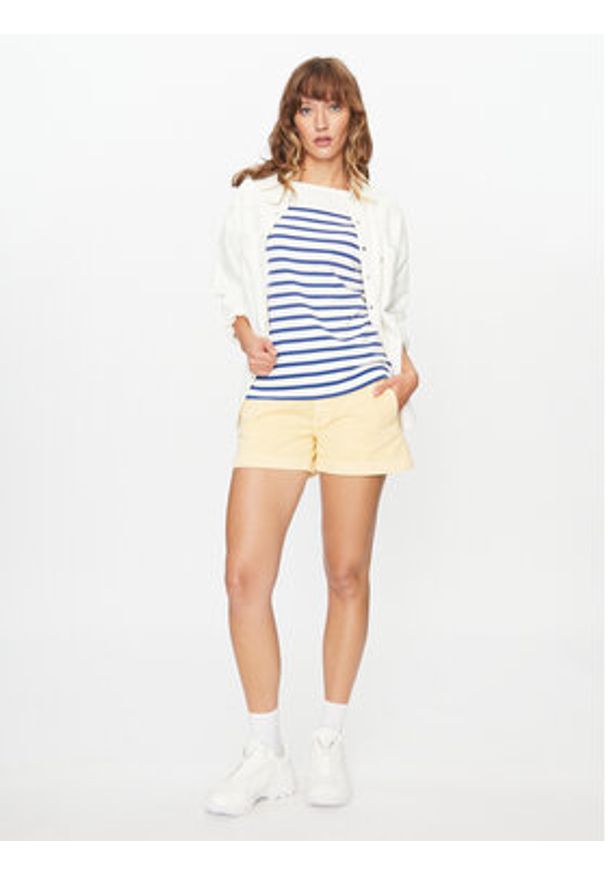 Polo Ralph Lauren Bluzka 211891523001 Écru Regular Fit. Typ kołnierza: polo. Materiał: bawełna