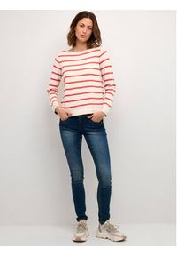 Cream Sweter Crdela Knit 10611709 Beżowy Regular Fit. Kolor: beżowy. Materiał: wiskoza