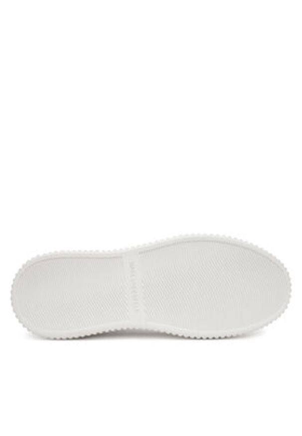 Karl Lagerfeld - KARL LAGERFELD Sneakersy KL24225 Biały. Kolor: biały. Materiał: skóra