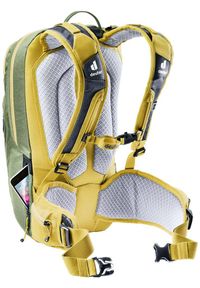 Plecak rowerowy Deuter Attack 16 khaki-turmeric. Kolor: zielony