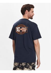DC T-Shirt Quality Goods ADYZT05235 Granatowy Relaxed Fit. Kolor: niebieski. Materiał: bawełna #4