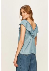 Lee - LEE RUFFLE TANK DAMSKA BLUZKA SKY BLUE L46GIINR 112110932 #2