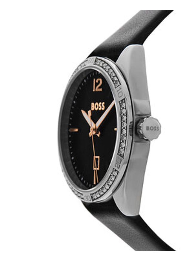BOSS Zegarek 1502624 Czarny. Kolor: czarny
