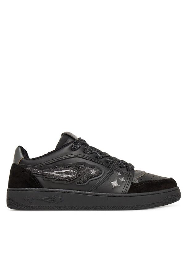 Enterprise Japan Sneakersy BB5007 PX214 Czarny. Kolor: czarny. Materiał: skóra