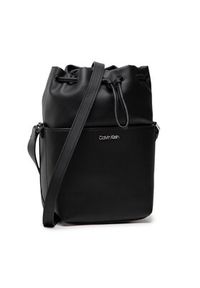 Calvin Klein Torebka Ck Must Bucket Bag Sm K60K609124 Czarny. Kolor: czarny. Materiał: skórzane #4